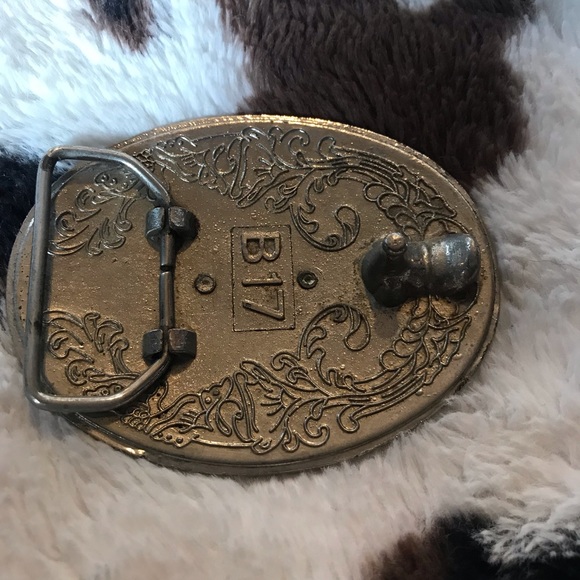 Moose Belt Buckle Metal - Picture 2 of 2
